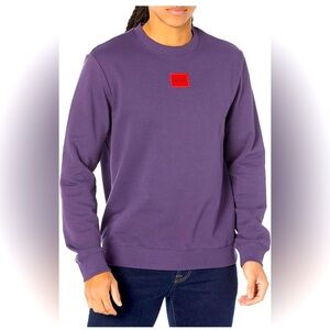 HUGO Men's Purple Sweater NWOT